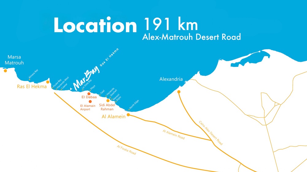 Mar Bay North Coast Location