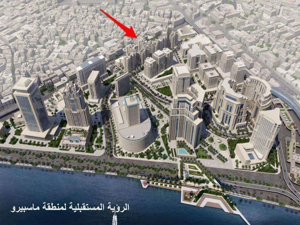 موقع ابراج ماسبيرو بيزنس تاور