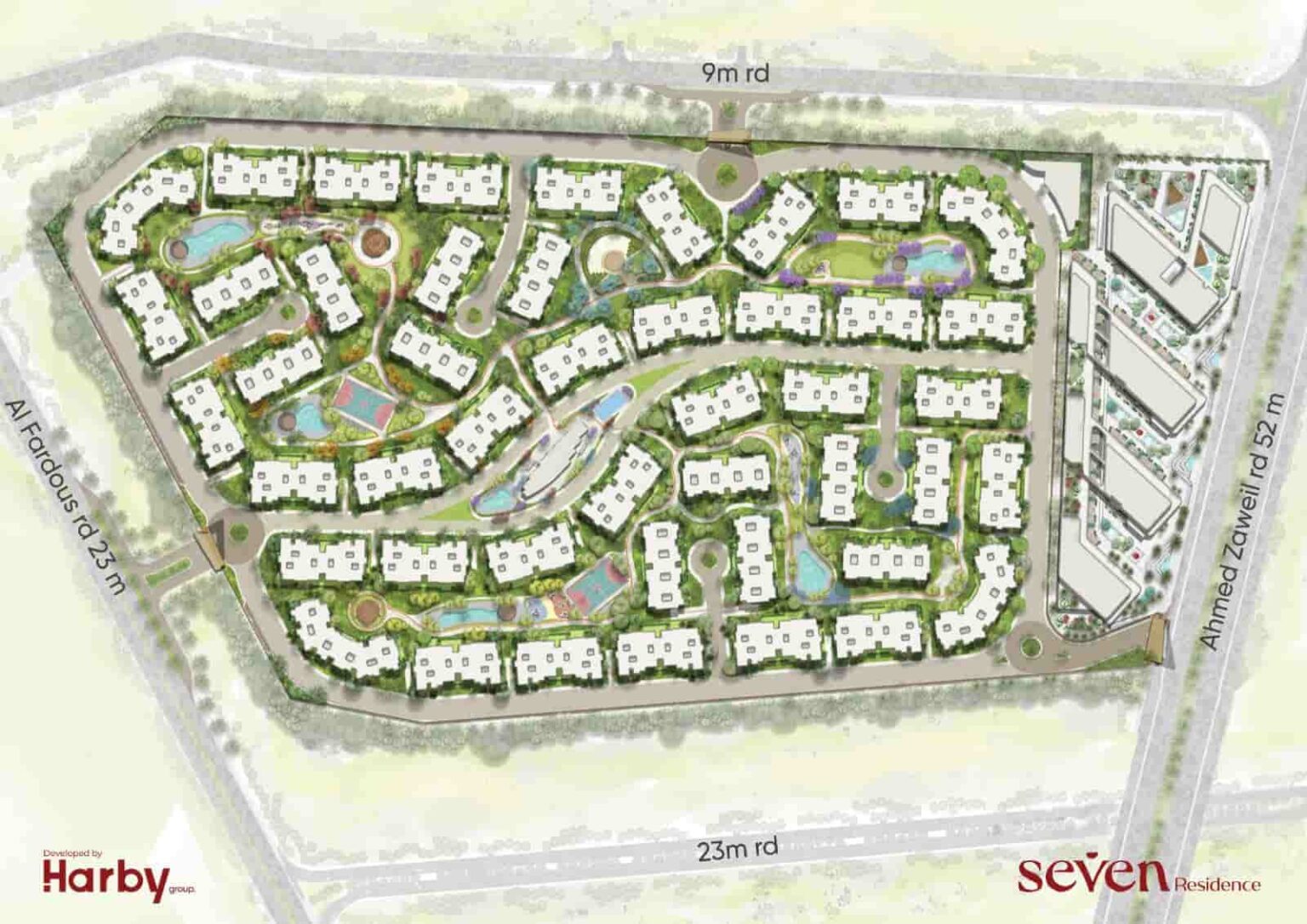 سيفين ريزيدنس 6 اكتوبر