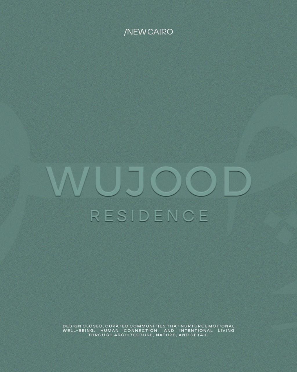 وجـود ريزيدنس القاهرة الجديدة